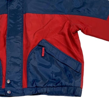 【USED】90'S-00'S TOMMY HILFIGER COTTON NYLON JACKET