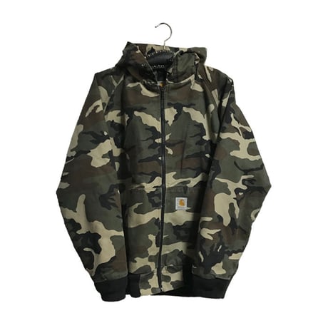 【USED】CARHARTT DACK LAND CAMO HOODED JACKET