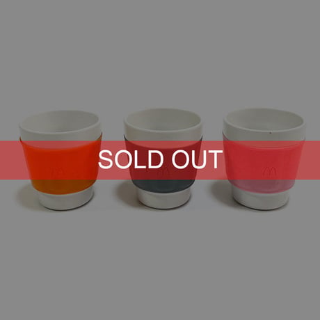 【USED】MCDONALD'S COFFEE CUP FOR FRANCE BY PATRICK NORGUET