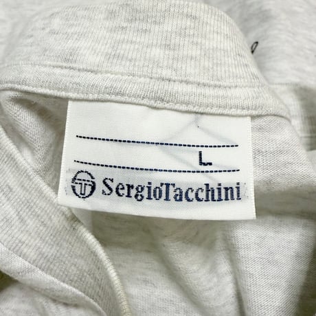 【USED】90's Sergio Tacchini Laundry Line Graphic T-shirt