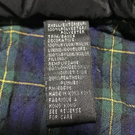 【USED】90'S DKNY USA DOWN JACKET
