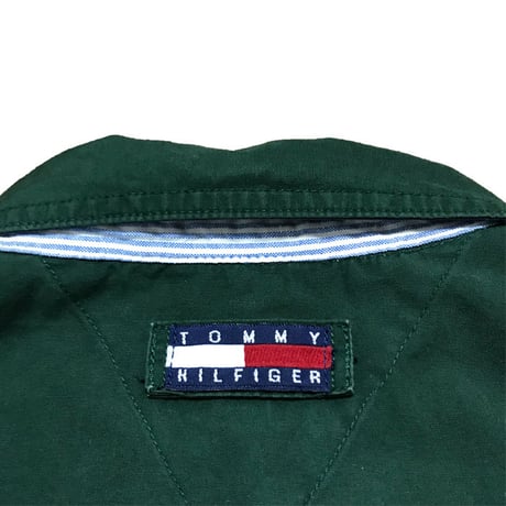 【USED】90'S TOMMY HILFIGER OVERSIZED DRIZZLER JACKET
