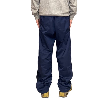 【USED】00's NIKE Tech Training Partial Side Zip Ventilation Pants Navy