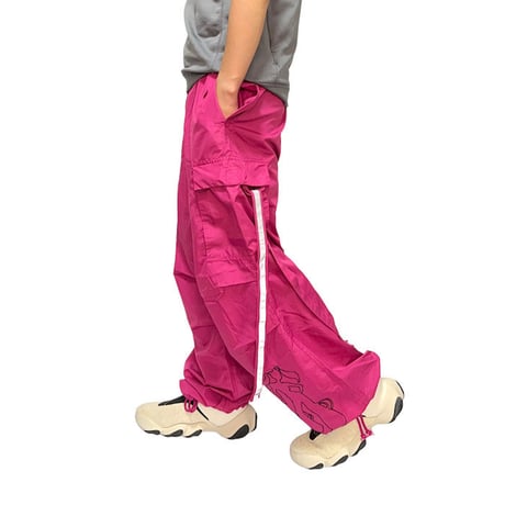 【USED】00'S UFO Y2K RAVE PANTS PINK