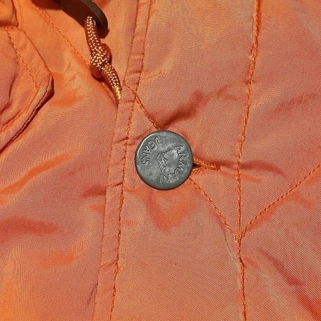 【USED】90'S ARMANI JEANS OVERSIZED QUILTED JACKET