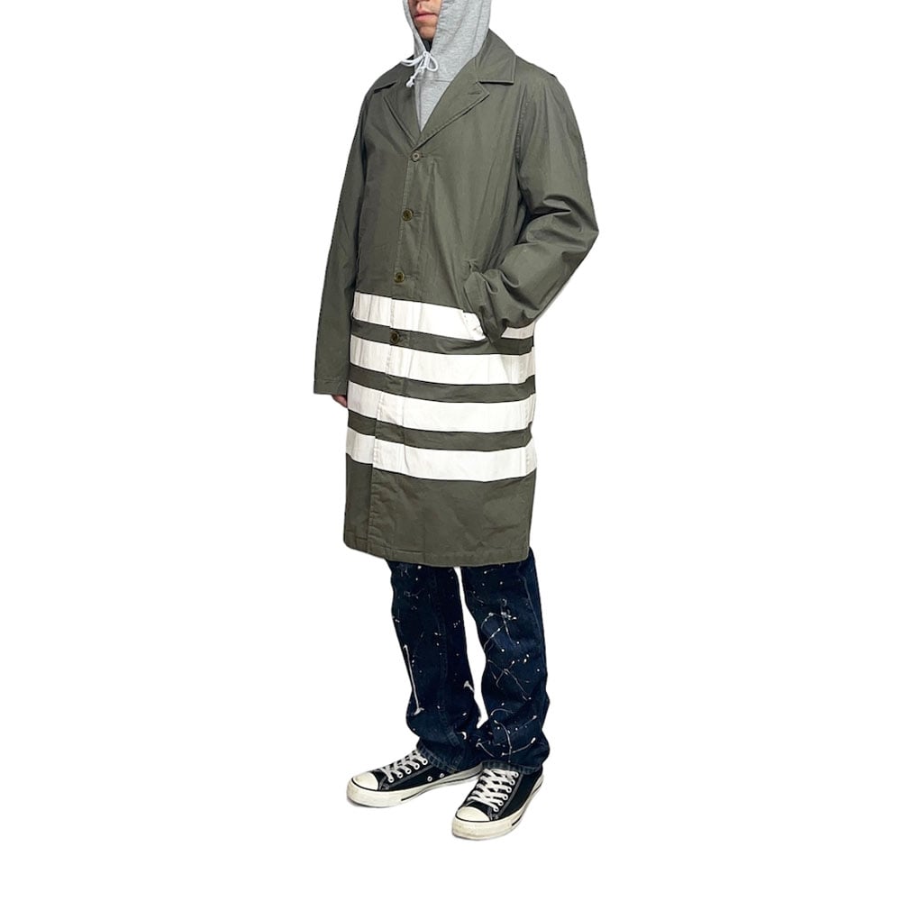 USED】HELMUT LANG 1999 4LINE PAINT MILITARY COA