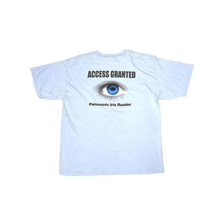 【USED】90's-00's Panasonic Iris Reader T-SHIRT