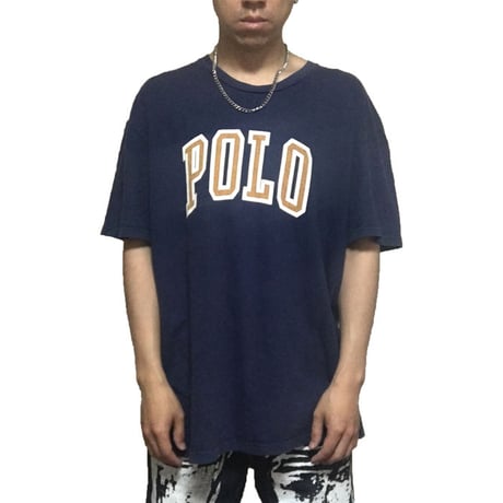 【USED】90'S POLO SPORT LOGO T-SHIRT