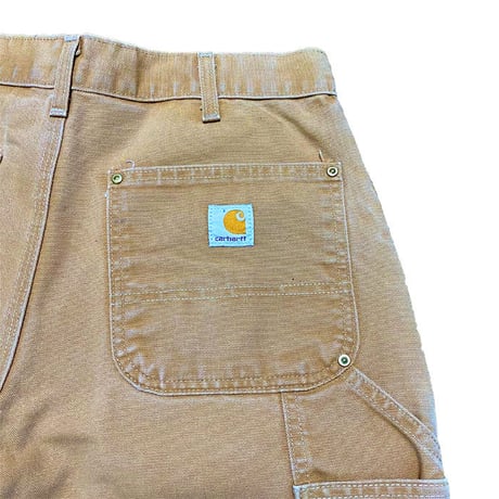 【USED】CARHARTT  DUCK DOUBLE-FRONT DUNGAREE PANTS