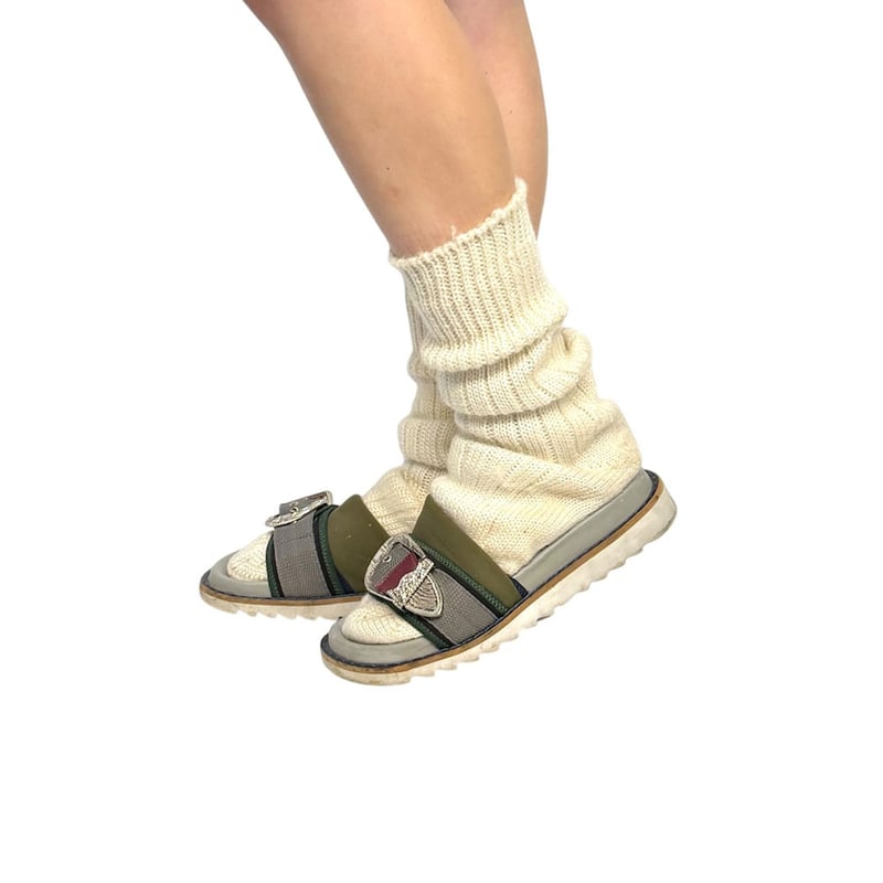USED】TOGA PULLA 2019SS METAL BUCKLE SANDALS |