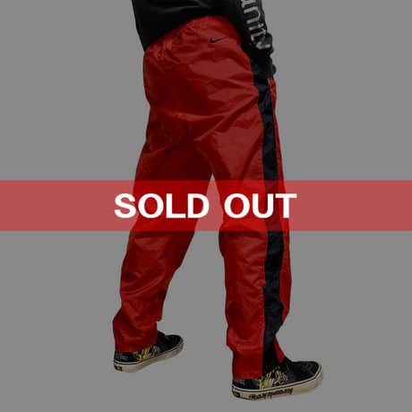 【USED】90'S NIKE REVERSIBLE NYLON PANTS