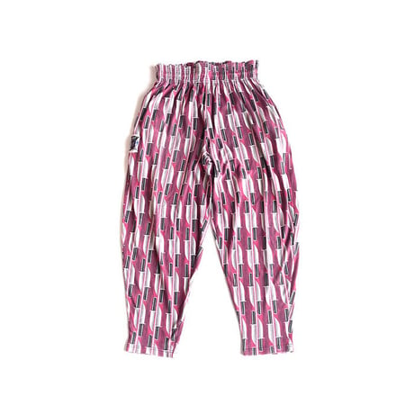 【USED】80'S-90'S KNIFE PATTERNS EASY PANTS