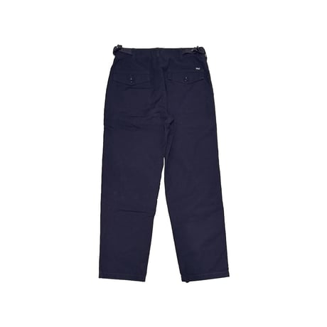 【USED】90's-00's STUSSY Ripstop Double Knee Work Pants Navy
