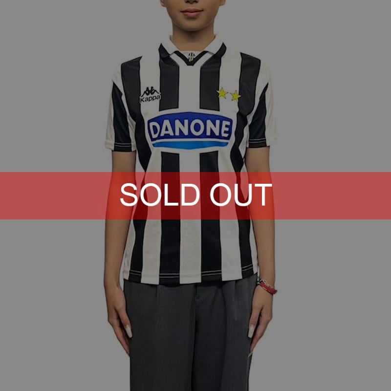 USED】KAPPA JUVENTUS 1994 - 1995 FOOTBALL SHIRT
