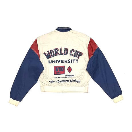 【USED】80's-90's A cause des Garcons TRICOLOR JACKET