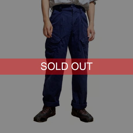 【USED】90'S-00'S BRITISH ARMY ROYAL NAVY COMBAT TROUSERS  (④ 8')