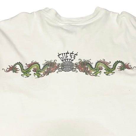 【USED】90's GUESS CHINESE DRAGON T-SHIRT