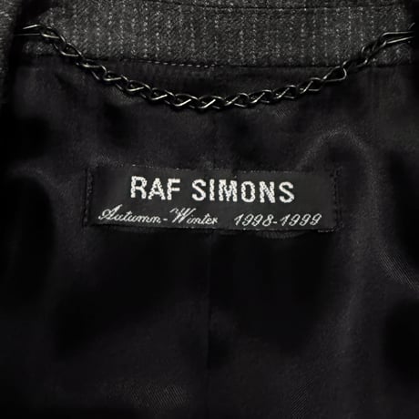 【USED】RAF SIMONS 1998-99AW "Radioactivity" OVERCOAT
