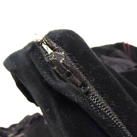 【USED】80's FERRETTI STUDIO BLACK MINI DRESS