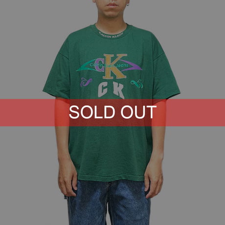 【USED】90'S BOOTLEG CK CALVIN KLEIN JEANS T-SHIRT