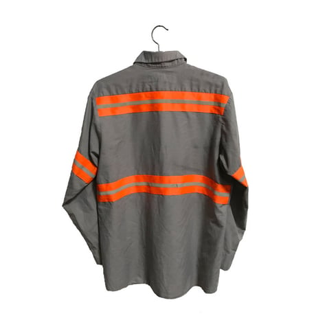 【USED】SAFETY REFLECTIVE WORK SHIRT