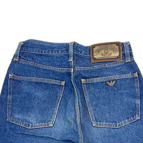 【USED】80'S-90'S ARMANI JEANS DENIM PANTS
