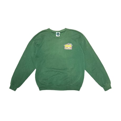 【USED】90's Global Village "Love Shack" Graphic Crewneck Sweatshirt