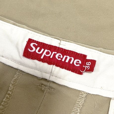 【USED】90'S SUPREME CHINO PANTS BEIGE