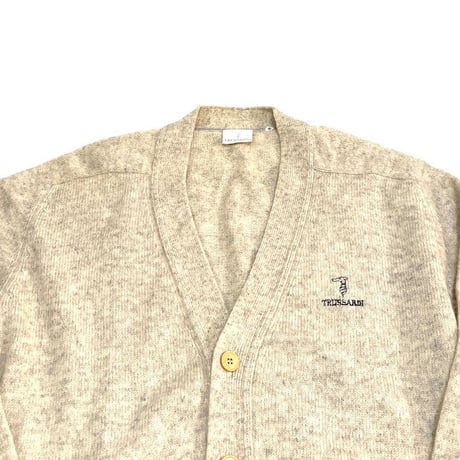 【USED】90'S TRUSSARDI WOOL CARDIGAN