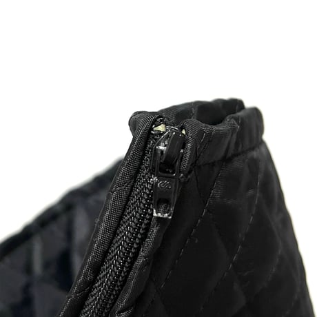 【DEAD STOCK】90's PRINCESSE WALLY QUILTED MINI SKIRT BLACK