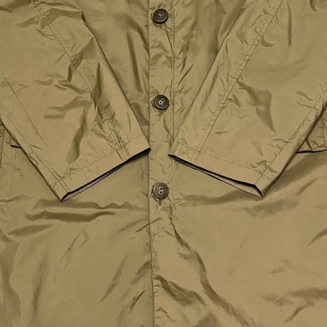 【USED】00's ARMANI JEANS NYLON LONG COAT