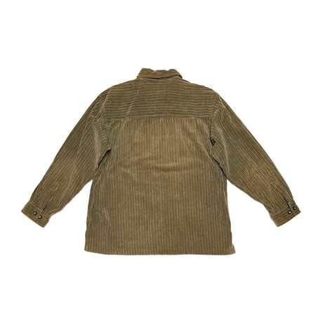 【USED】00's PIKO WIDE WALE CORDUROY ZIP SHIRT