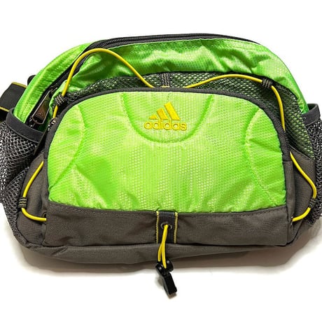 【USED】00'S ADIDAS NEON GREEN BUMBAG