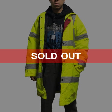 【USED】UK FIREMAN REFLECTIVE JACKET