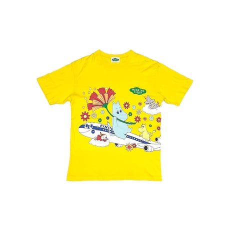【USED】90's MOOMINS EUROPE FINNAIR T-SHIRT