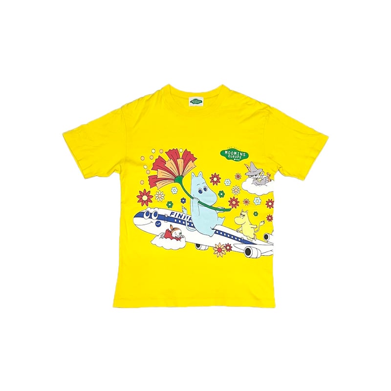 USED】90's MOOMINS EUROPE FINNAIR T-SHIRT | KON