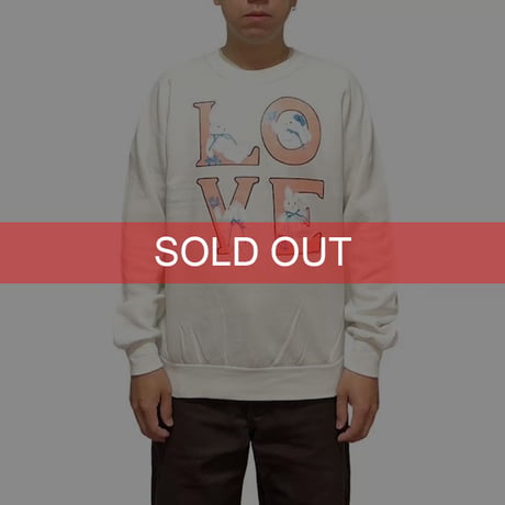 【USED】90'S LOVE RABBITS SWEATSHIRT