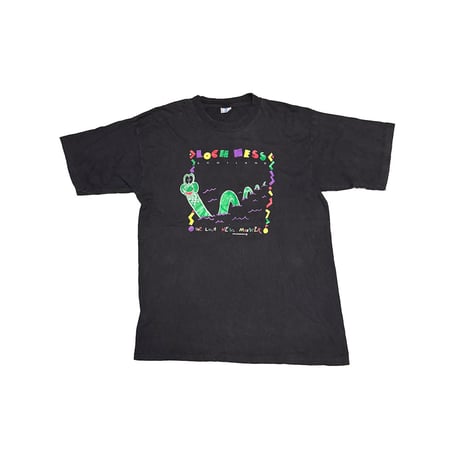 【USED】90's THE LOCH NESS MONSTER SCOTLAND T-SHIRT
