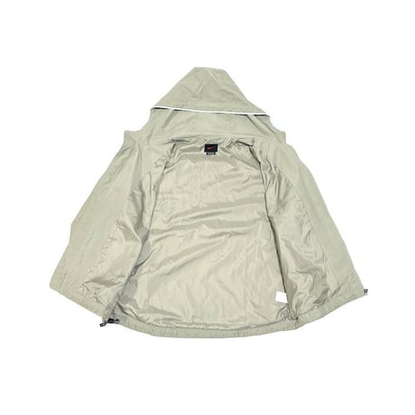【USED】90'S-00'S NIKE ZIP HOODED JACKET BEIGE