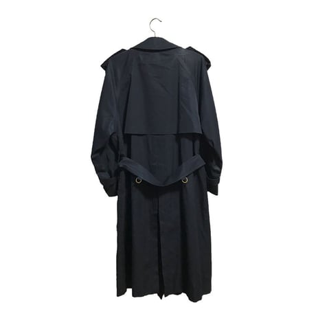 【USED】90'S BURBERRYS OVERSIZED TRENCH COAT NAVY