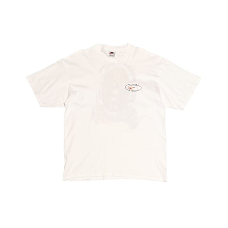 【USED】90's NIKE Swoosh Future Graphic T-shirt