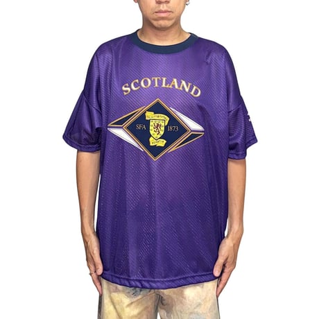 【DEAD STOCK】90's UMBRO Scotland 1994/95 Pre-Match Training Shirt Made in England