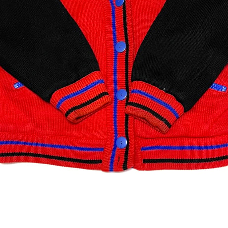 【USED】80's Lizwear VARSITY CARDIGAN JACKET