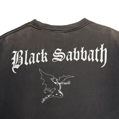【USED】00's BLACK SABBATH Flying Demon Graphic Faded T-Shirt