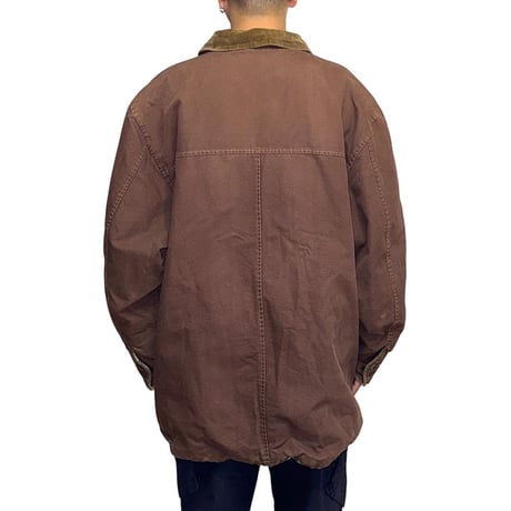 【USED】80's-90's NAVY ARCTIC BY C.P. COMPANY Reversible Duck Jacket