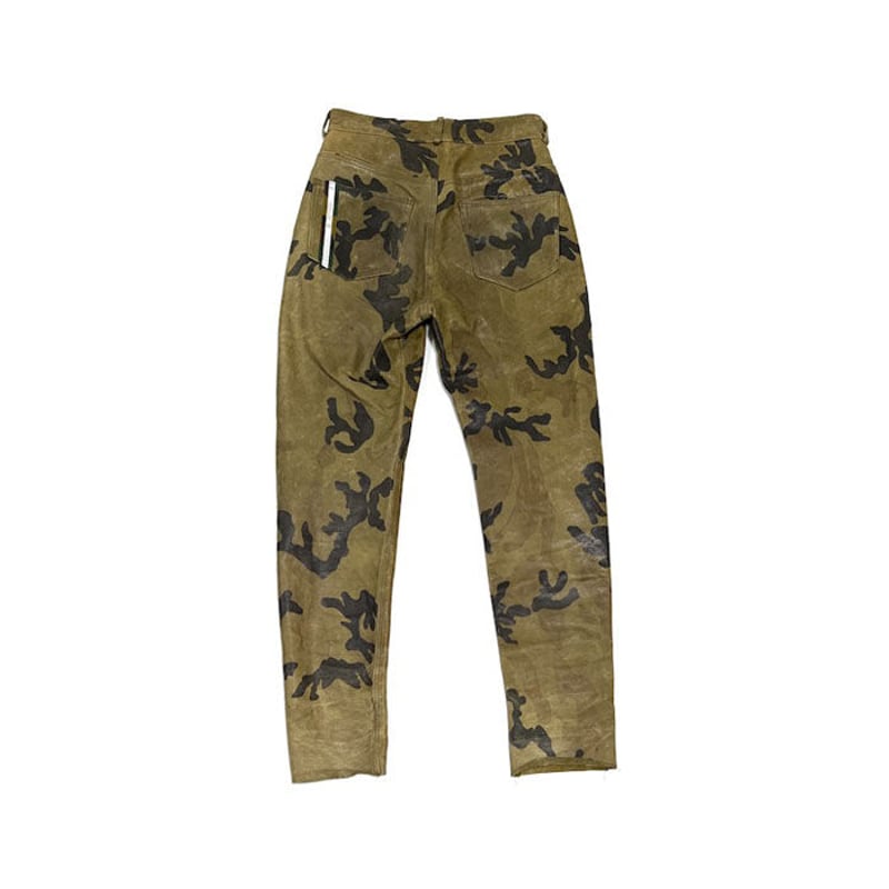 USED】90'S MAHARISHI CAMO LEATHER PANTS | KONBINI