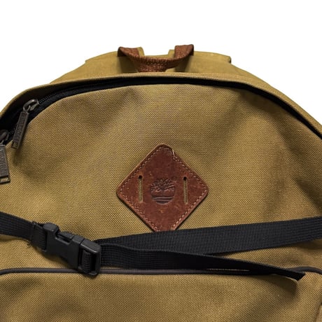 【USED】90's Timberland Weathergear Canvas & Leather Backpack