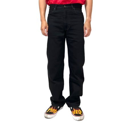 【USED】CALVIN KLEIN 205W39NYC HIGH RISE BLACK JEANS
