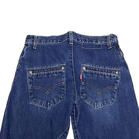 【USED】00s Levi's ENGINEERED JEANS DRAPING DENIM PANTS