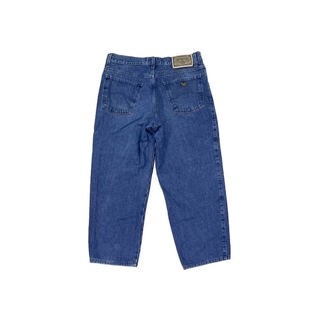 【USED】80'S-90'S ARMANI JEANS LOOSE FIT DENIM PANTS